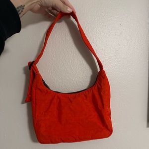Mini Nylon Shoulder Bag (RED)